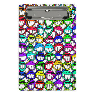 COOL SMILING FACES GROUP I + your idea Mini Clipboard