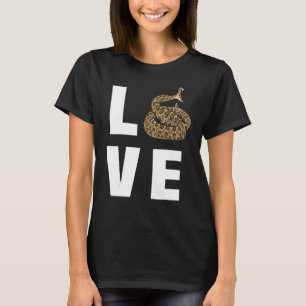 Cool Snake For Men Women Herpetology Rattlesnake B T-Shirt