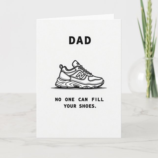 Cool Sneaker Dads Day Card (Front)