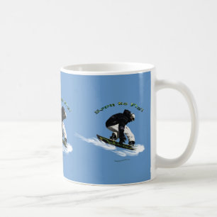 Cool Snow Boarder Winter Sports Drinking Mug