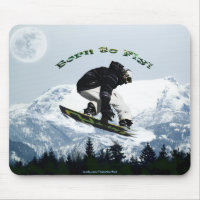 Cool Snow Boarder Winter Sports Theme