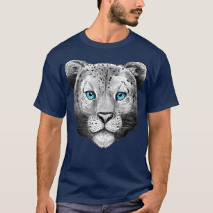 Cool Snow Leopard Leopards Predatory Cat Predator T-Shirt