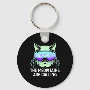 Cool Snowboard For Men Women Kids Ski Lover Mounta Key Ring