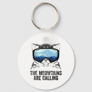 Cool Snowboard For Men Women Kids Ski Lover Mounta Key Ring