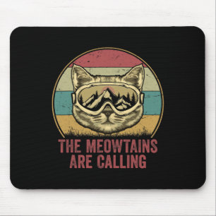 Cool Snowboard For Men Women Kids Ski Lover Mounta Mouse Mat