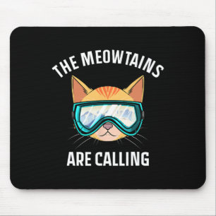Cool Snowboard For Men Women Kids Ski Lover Mounta Mouse Mat