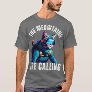 Cool Snowboard For Men Women Kids Ski Lover Mounta T-Shirt