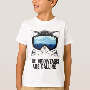 Cool Snowboard For Men Women Kids Ski Lover Mounta T-Shirt