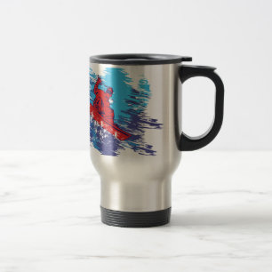 Cool Snowboarder Travel Mug