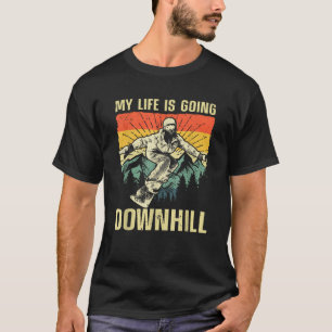Cool Snowboarding Art For Men Women Snowboard Snow T-Shirt
