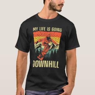 Cool Snowboarding Art For Men Women Snowboard Snow T-Shirt