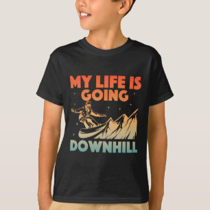 Cool Snowboarding Art For Men Women Snowboarder Sn T-Shirt