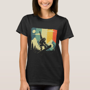 Cool Snowboarding Design For Men Women Vintage Sno T-Shirt