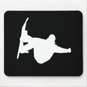 Cool snowboarding mouse mat