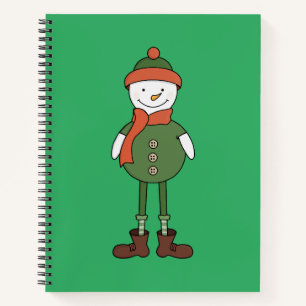 Cool Snowman Notebook