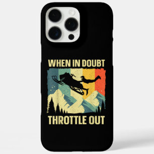 Cool Snowmobile Art for Men Women Kids Snowmobile iPhone 16 Pro Max Case