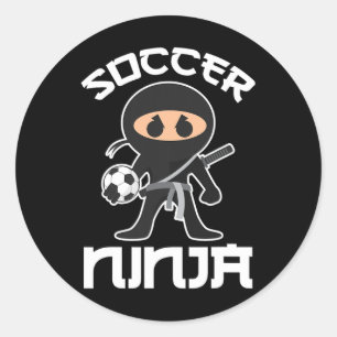 Cool Soccer Art For Men Boys Kid Soccer Lovers Soc Classic Round Sticker