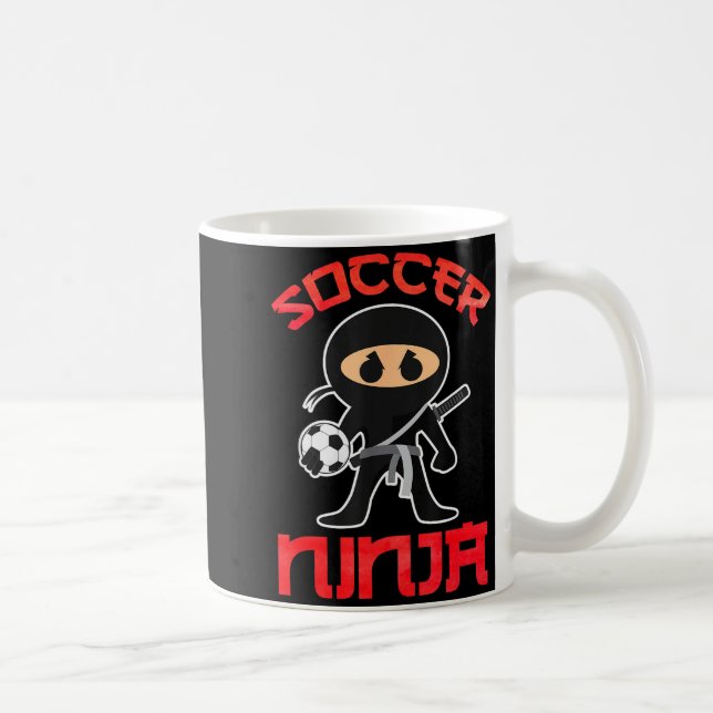 Cool Soccer Art For Men Boys Kid Soccer Lovers Soc Coffee Mug (Right)