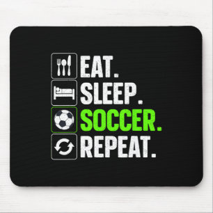 Cool Soccer Art For Men Women Kids Team Sport Socc Mouse Mat