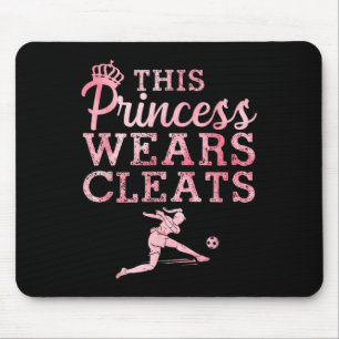 Cool Soccer Art For Women Teen Girls Goalie Soccer Mouse Mat