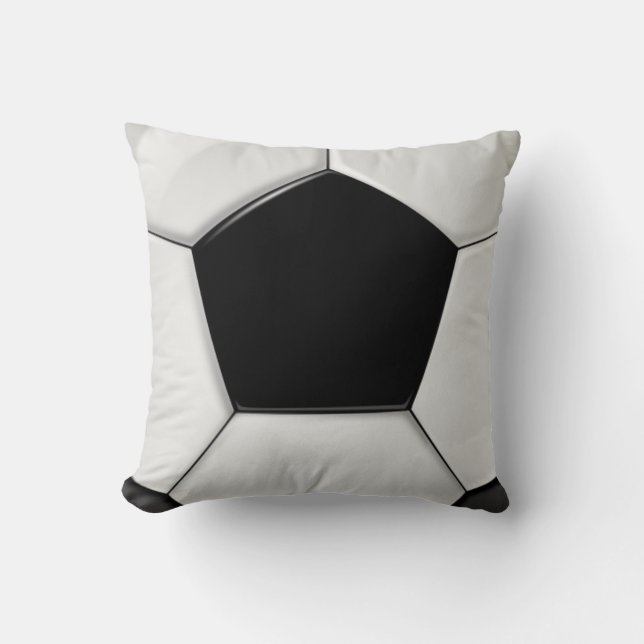 Cool Soccer Ball Pattern for Him and Her Cushion (Front)