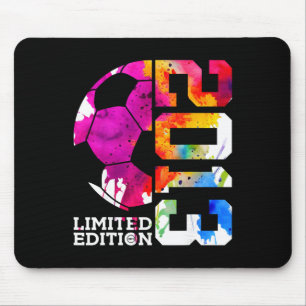Cool Soccer Designs And Outfits 12th Birthday Girl Mouse Mat