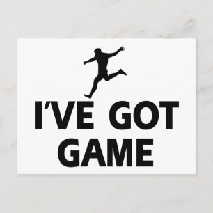 cool  soccer designs postcard