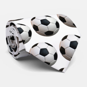 Cool Soccer Football Pattern   Sport Tie
