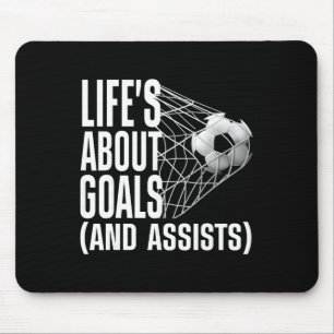 Cool Soccer For Men Women Soccer Lovers Player Foo Mouse Mat