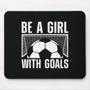 Cool Soccer For Women Girls Footll Soccer Lovers S Mouse Mat