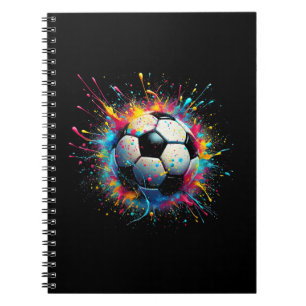 Cool Soccer Player Sport For Boys Men Girls Women Notebook