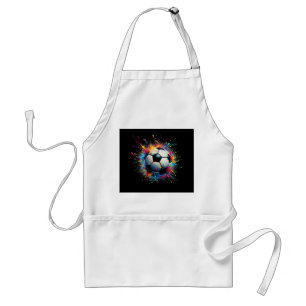 Cool Soccer Player Sport For Boys Men Girls Women Standard Apron