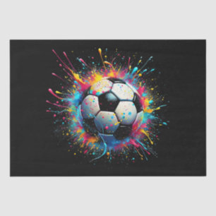 Cool Soccer Player Sport For Boys Men Girls Women Tissue Paper
