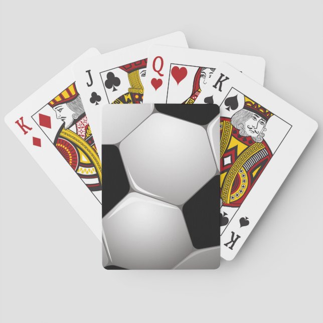Cool Soccer Playing Cards (Back)