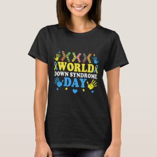 Cool Socks World Down Syndrome Awareness Supporter T-Shirt