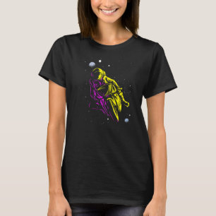 Cool Space Explorer Shuttle Astronaut Earth T-Shirt