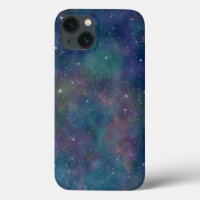 Cool Space Galaxy Stars Watercolor Pattern