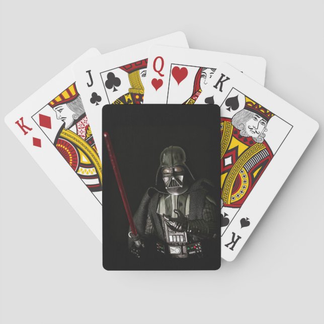 Cool Space Sci-Fi Toy Photography Playing Cards (Back)