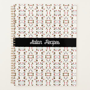Cool Spaghetti Meatballs Pattern Planner