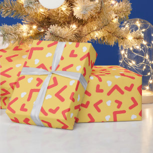 Cool Sparkling Cheerful Decorative Bridal Shower Wrapping Paper
