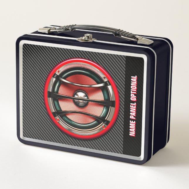 Cool Speakers 5 Options Lunch Box (Front)