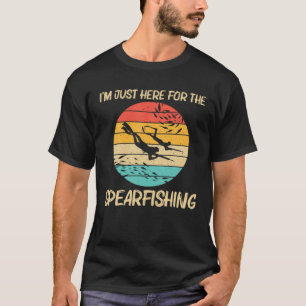 Cool Spearfishing For Men Women Ocean Diving Spear T-Shirt