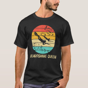 Cool Spearfishing For Women Mum Ocean Diving Spear T-Shirt