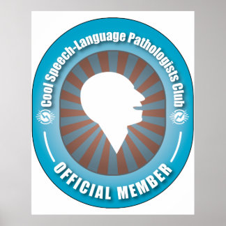 Cool Speech-Language Pathologists Club Poster