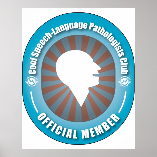 Cool Speech-Language Pathologists Club Poster (Front)