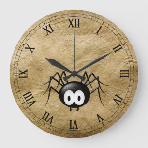 Cool Spider Clock! Large Clock