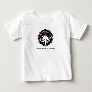 Cool Spiny anteater - ECHIDNA - Animal graphic Baby T-Shirt