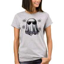 Cool Spooky Ghost T-Shirt