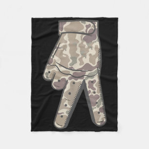 Cool Sport Baseball Home Plate Drip Drip Camo Bow Fleece Blanket