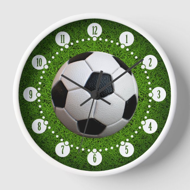 Cool Sport Soccer | Football Clock (Front)